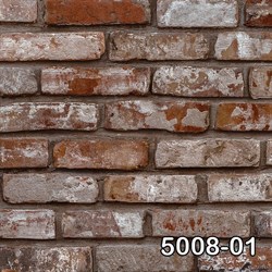 Decowall Deco Stone 5008-01 Tuğla Desen Duvar Kağıdı