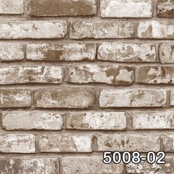 Decowall Deco Stone 5008-02 Tuğla Desen Duvar Kağıdı